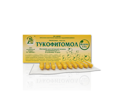 Фитокрем Тукофитомол для интимной гигиены № 10
