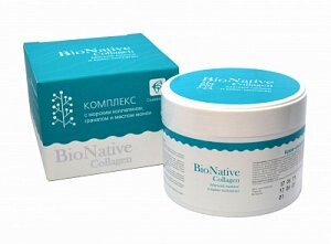 Комплекс крем - пилинг Bionative Collagen для лица 200 мл