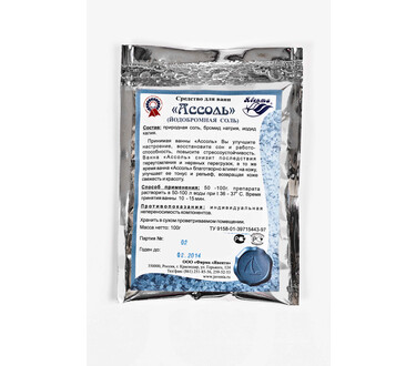 Соль для ванн йодобромная "Ассоль" 1000 гр