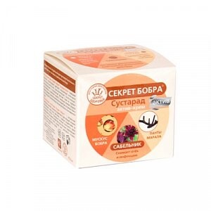 Крем-актив Секрет Бобра Сустарад сабельник 50 мл