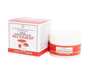 Крем монастырский "Мухомор" для суставов 50 мл