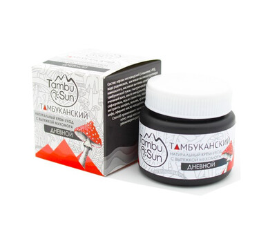 Крем Тамбуканский дневной с вытяжкой мухомора для лица 50 мл