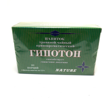 Напиток травяной "Гипотон" 20 ф/п