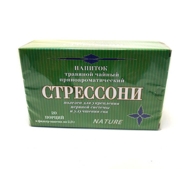 Напиток травяной "Стрессони" 20 ф/п
