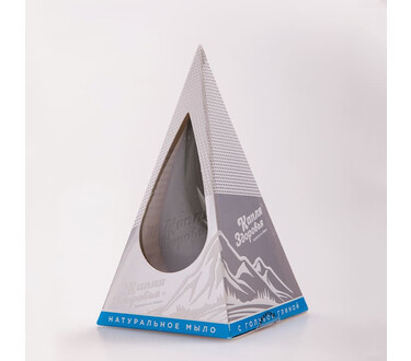 Мыло грязевое Капля здоровья с голубой глиной  80 гр