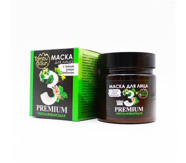 Маска Тамбуканская №3 омолаживающая для лица 150 мл