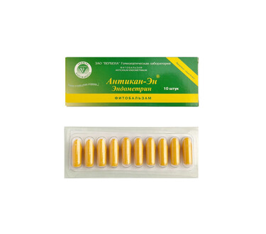 Фитобальзам " Антикан-Эн Эндометрин" № 10
