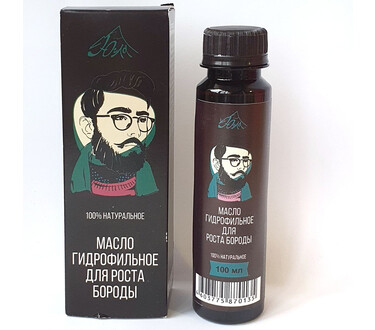 Масло Гидрофильное для роста бороды 100 мл