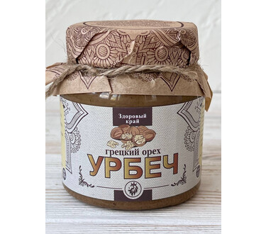 Урбеч Здоровый край Грецкий орех 280 гр