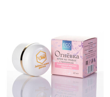 Крем Огневка на травах с прополисом 40 мл