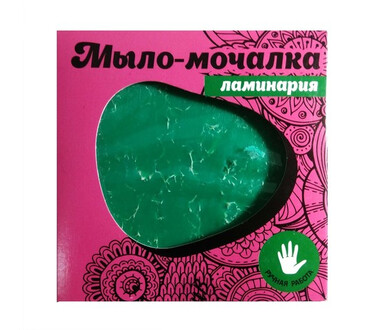 Мыло-мочалка ламинария для тела 90 гр