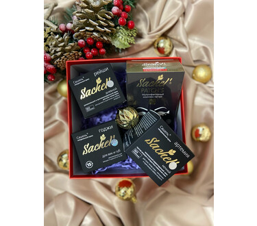 Подарочный набор Сашель с растительными экстрактами для лица: 4 в 1