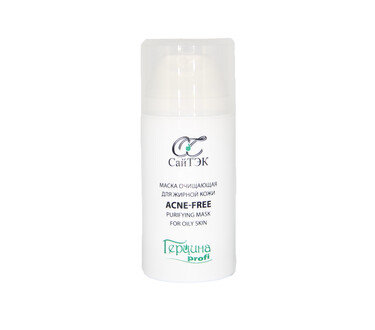 Маска ACNE-FREE очищающая для жирной кожи лица 100 мл