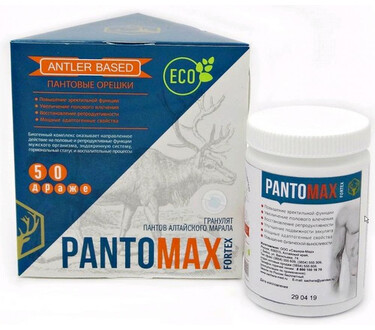 Орешки пантовые Pantomax fortex 50 драже
