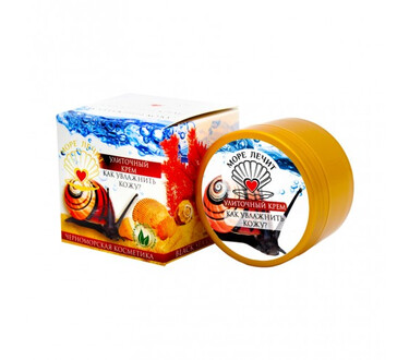 Крем улиточный "Как увлажнить кожу?" 50 мл