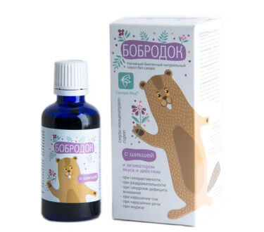 Смузи-концентрат-сироп Бобродок с шикшей 50 мл