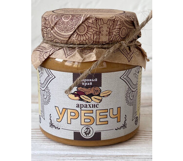 Урбеч Здоровый край Арахис 280 гр