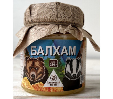 Балхам с барсучьим и медвежьим жиром 280 гр