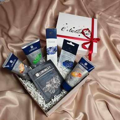 Подарочный набор Liminera комплексный уход для лица и тела: 6 в 1