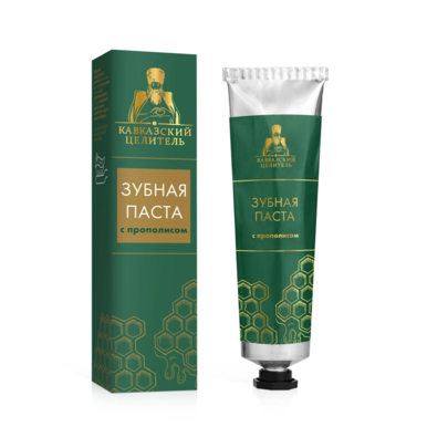 Паста зубная Кавказский целитель с прополисом 50 мл