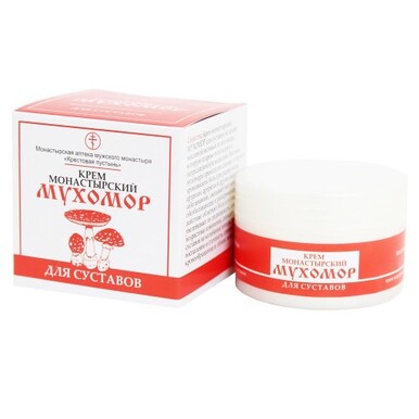 Крем монастырский "Мухомор" для суставов 50 мл