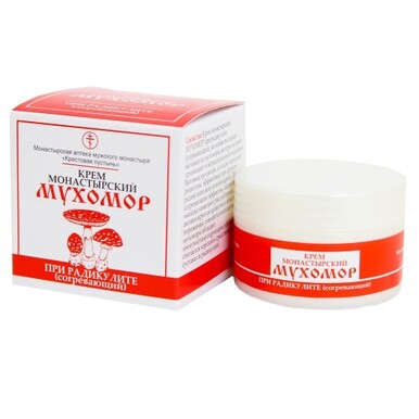 Крем монастырский "Мухомор" при радикулите 50 мл