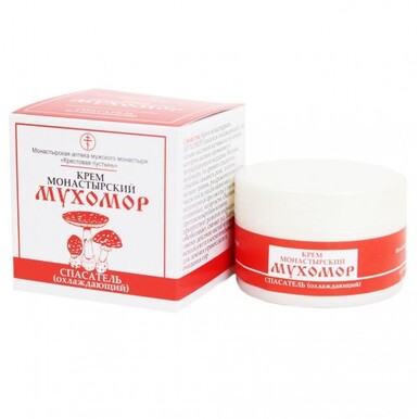 Крем монастырский "Мухомор" охлаждающий спасатель 50 мл