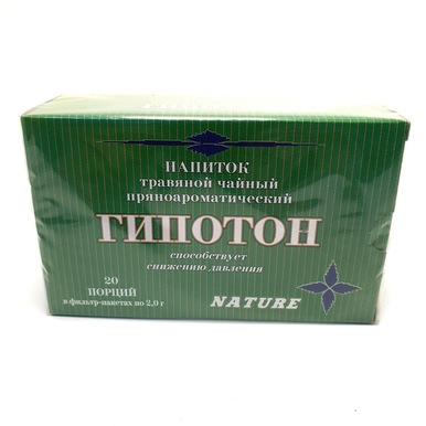 Напиток травяной "Гипотон" 20 ф/п