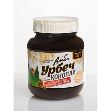 Урбеч "Амбо" из семян конопли 350 гр