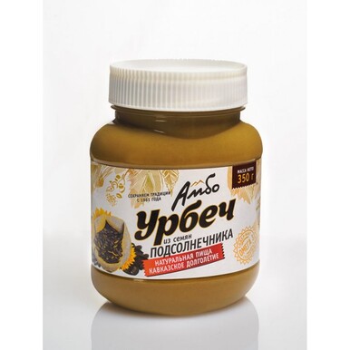 Урбеч "Амбо" из семян подсолнечника 350гр