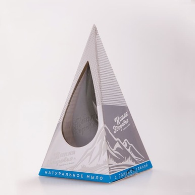 Мыло грязевое Капля здоровья с голубой глиной  80 гр