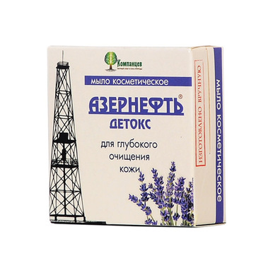 Мыло "Азернефть" детокс 95 гр