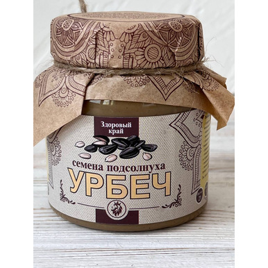Урбеч Здоровый край Семена подсолнуха 280 гр