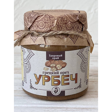 Урбеч Здоровый край Грецкий орех 280 гр