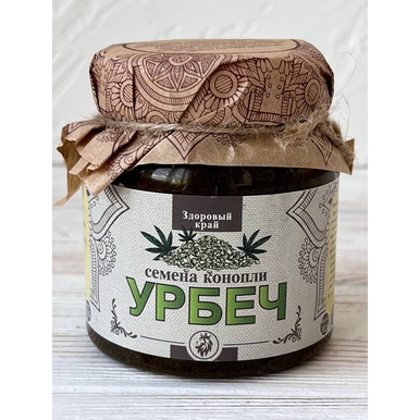 Урбеч Здоровый край Семена конопли 280 гр