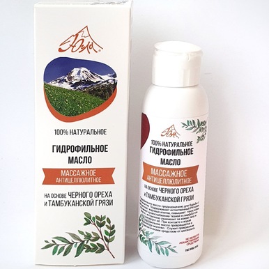 Масло Гидрофильное массажное антицеллюлитное для тела 100 мл