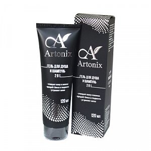 Гель ламеллярный Artonix 2 в 1 для тела и волос 120 мл