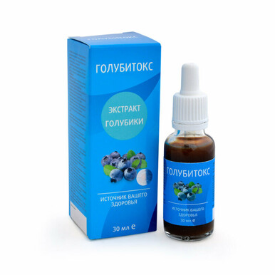 Капли Голубитокс экстракт голубики 30 мл