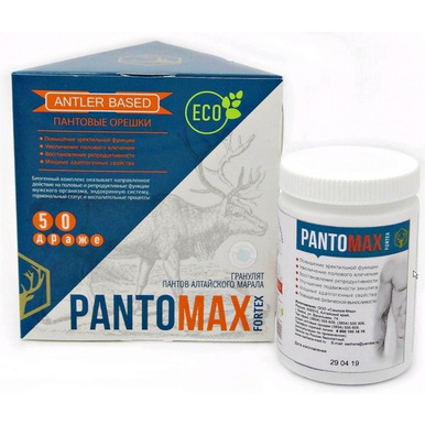 Орешки пантовые Pantomax fortex 50 драже