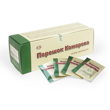 Порошок пищевой Комарова 2,5 гр