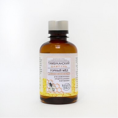 Шампунь Тамбуканский "Горный мед" увлажнение для волос 200 мл