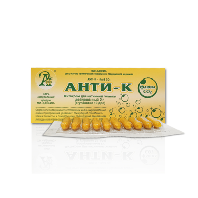 Фитокрем Анти-К для интимной гигиены № 10