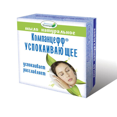 Мыло "Компанцефф" успокаивающее для лица 95 гр