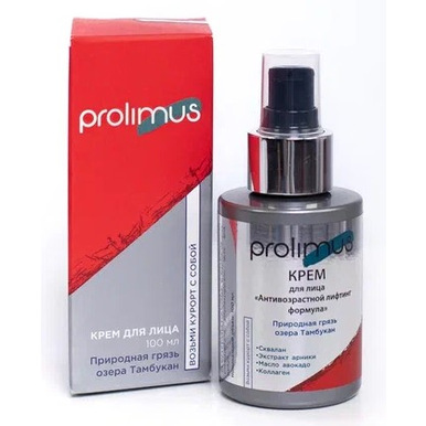 Крем Prolimus Антивозрастной лифтинг формула для лица 100 мл
