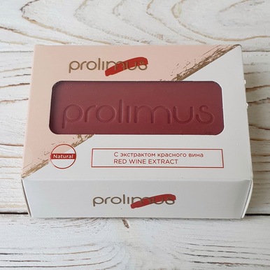 Мыло Prolimus с экстрактом красного вина для тела 120 гр