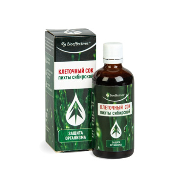 Сок Клеточный пихты сибирской 100 мл