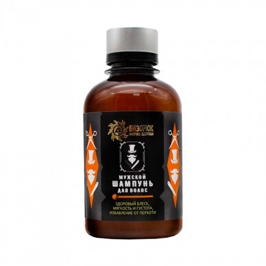 Шампунь Мужской здоровый блеск для волос 200 мл