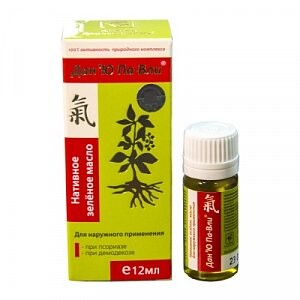 Масло зеленое Дан Ю Па-Вли 12 мл