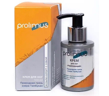 Крем Prolimus Укрепляющий для ног 100 мл
