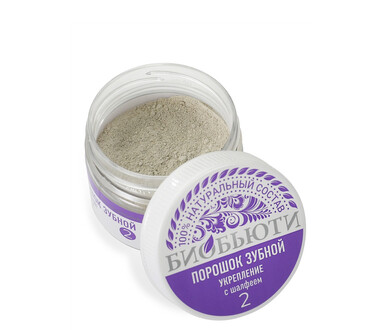 Порошок зубной укрепление с шалфеем 50 гр
